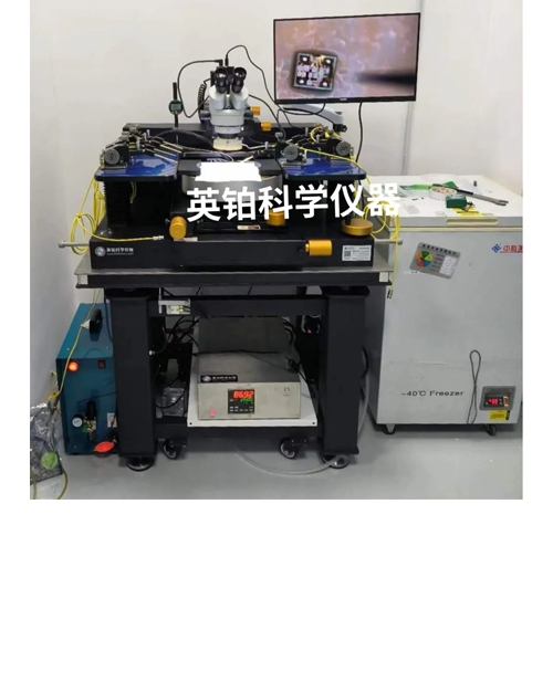 英铂助普冉半导体搭建12寸手动高温低漏电参数测试系统