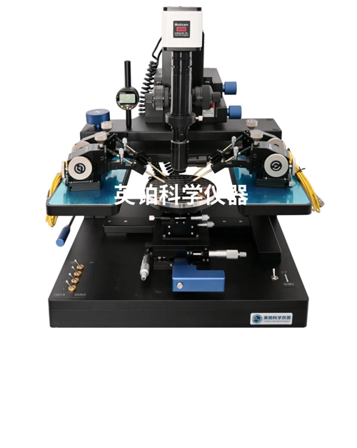 英铂科学助力武汉717研究所搭建6寸手动低漏电电学测试系统