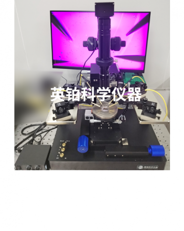 英铂助力湖南大学搭建4寸手动电学测试系统