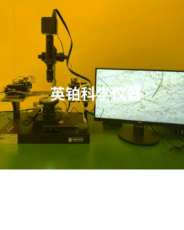 英铂探针台助力深圳XXX公司搭建4寸手动电学测试系统